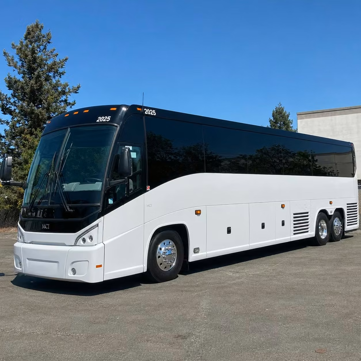 post falls 56 passenger charter bus rental