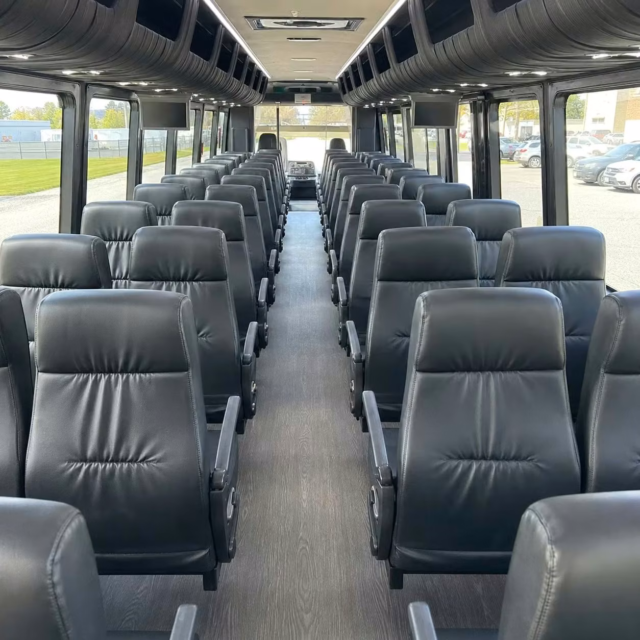 post falls minibus interior 1