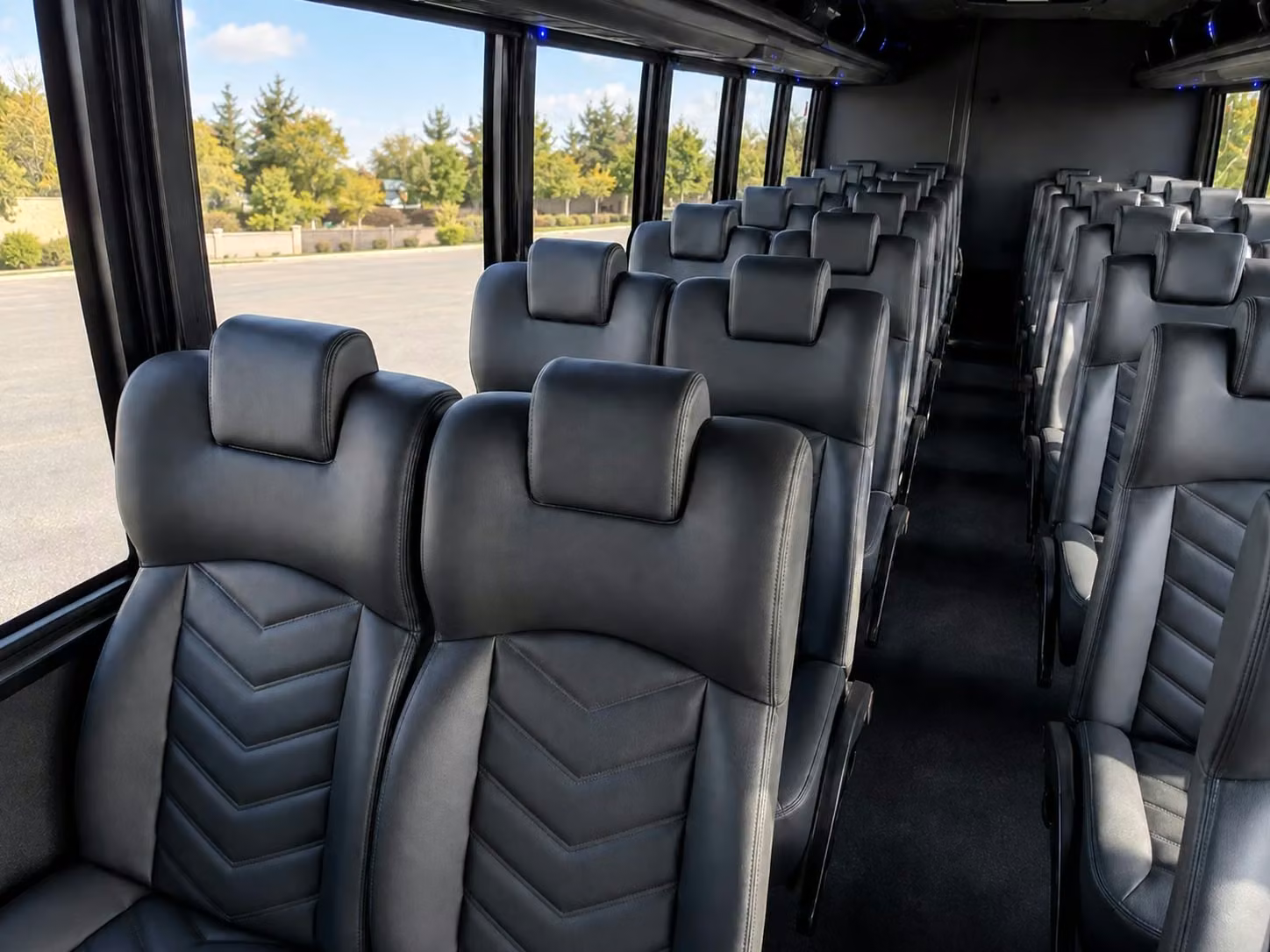 post falls minibus interior 3