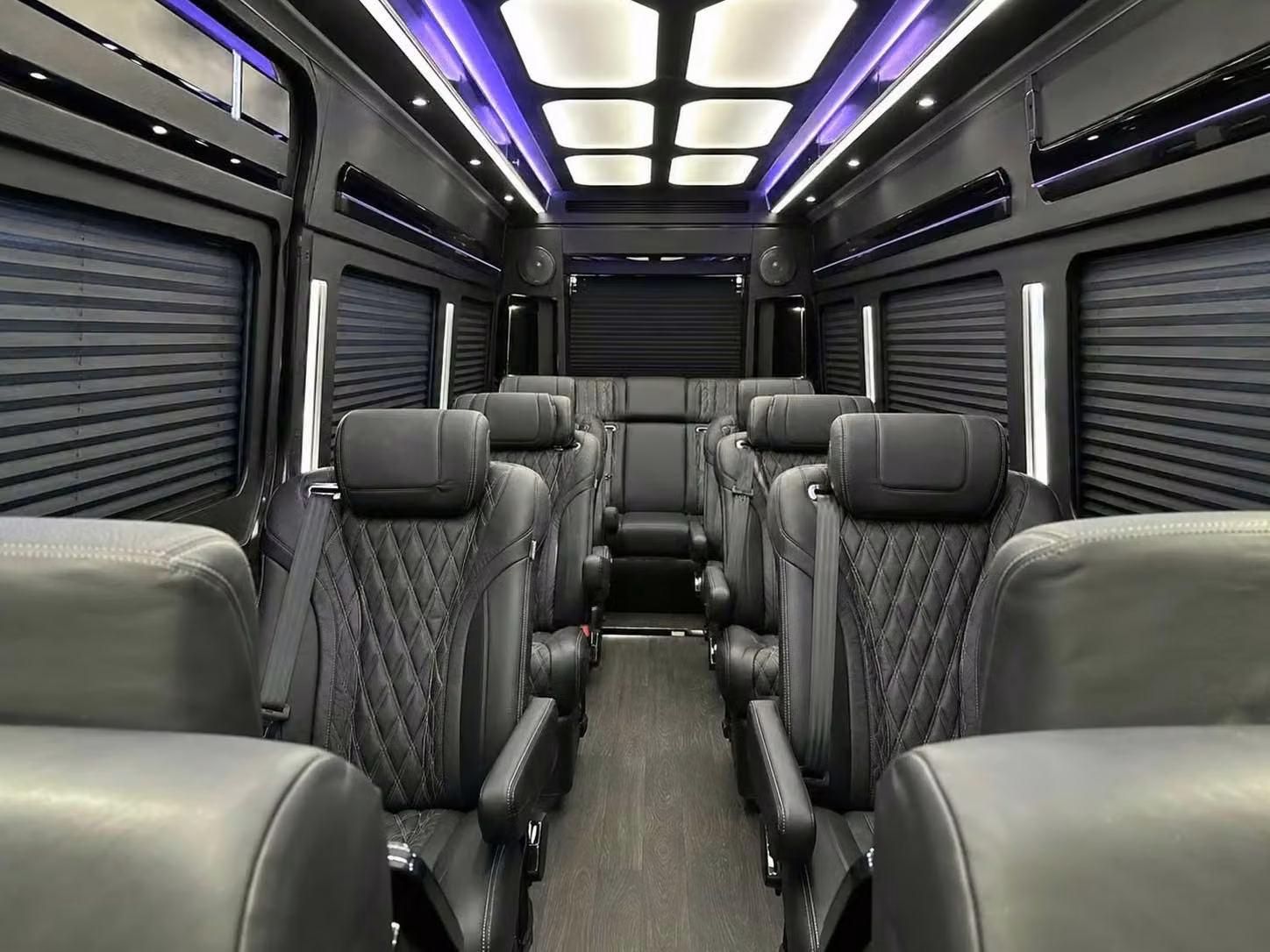 post falls sprinter van rental with driver reclining seats