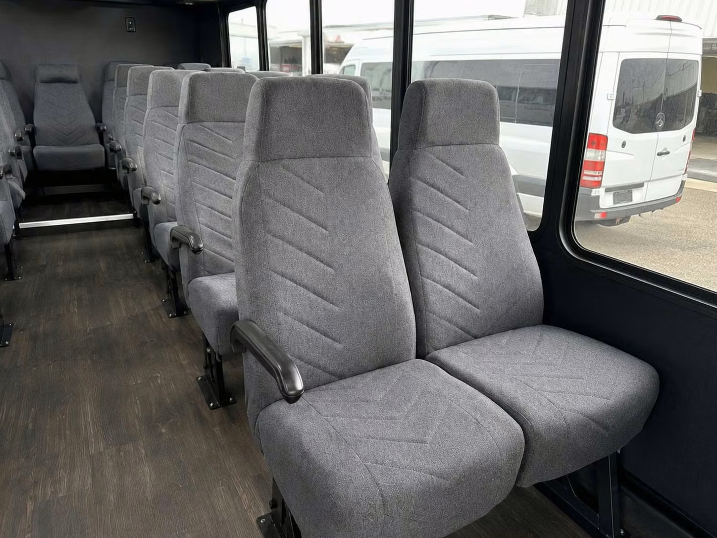 18 passenger minibus inside
